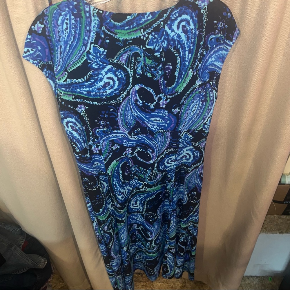 Chaps Ralph Lauren dress short sleeve size medium